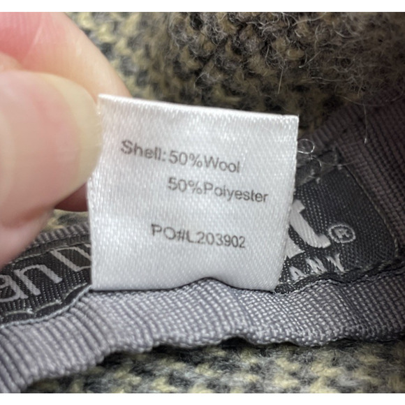 San Diego Hat Co Bucket Hat Womens Beige Gray Wool Blend Check Plaid Classic - Picture 4 of 5